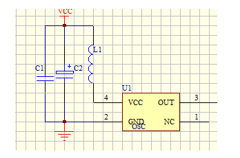 有源晶振電路圖